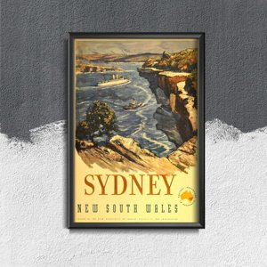 Poster Australia Sydney New South Wales