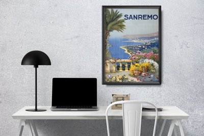Wall art Sanremo Italy