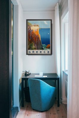 Canvas poster Mount of Athos Greece