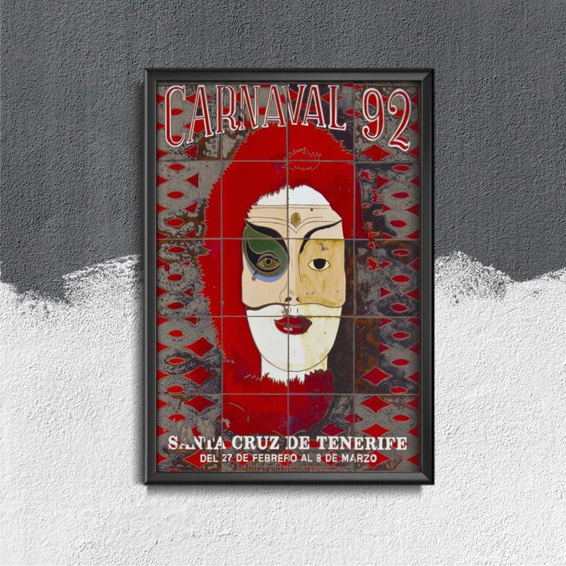 Poster Carnaval Santa De Tenerife