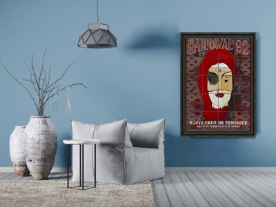 Poster Carnaval Santa De Tenerife