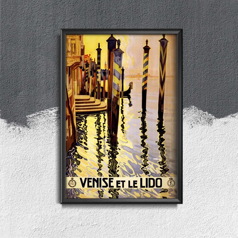 Canvas poster Venice Italy