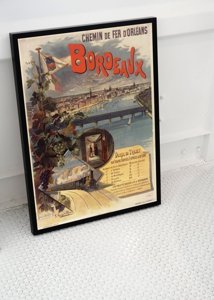 Vintage poster Bordeaux France