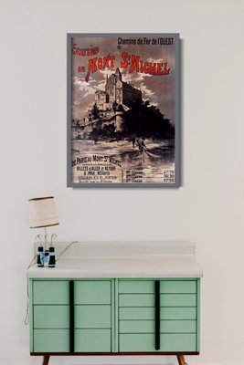 Poster Mont St Michel France