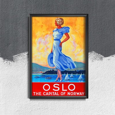 Wall art Oslo Norway