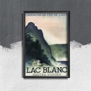 Canvas poster Lac Blanc France