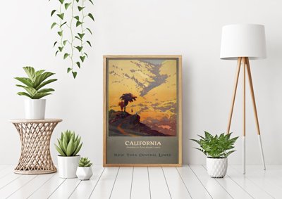 Vintage poster Vintage California Poster