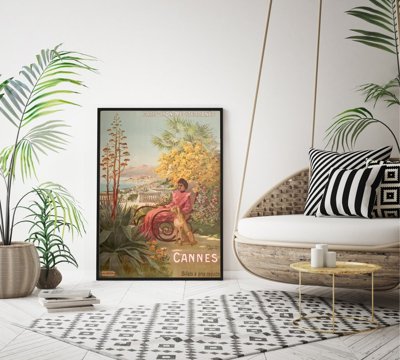 Wall art Poster from Cannes