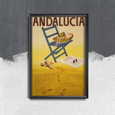 Canvas poster Andalucia Spain