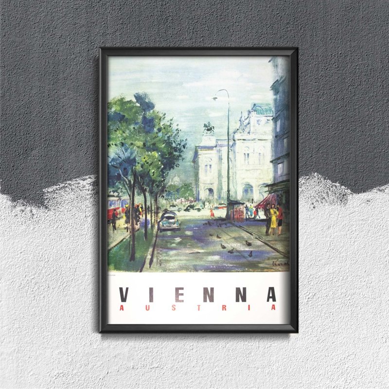 Poster Vienna Austria