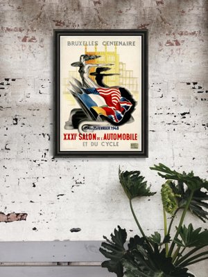 Canvas poster Car Print