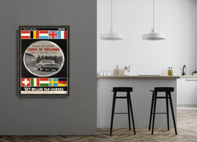 Poster Rancing Car Poster
