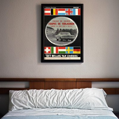 Poster Rancing Car Poster