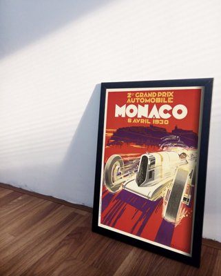 Wall art Grand Prix Monaco