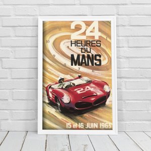 Canvas poster Heured du Mans