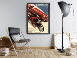 Vintage poster Grand Prix Europe