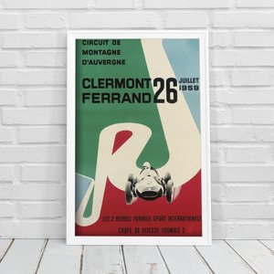 Vintage poster art Formule Coupe De Vitesse