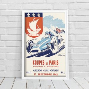 Canvas poster Automobile Coupe De Paris