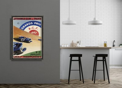 Vintage poster Automobile Grand Prix France