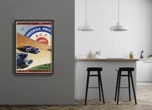 Vintage poster Automobile Grand Prix France