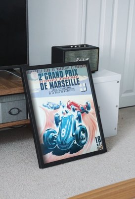 Wall art Grand Prix de Marseille Grand Prix Poster