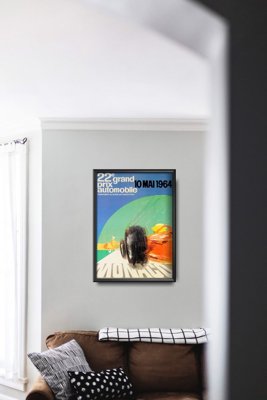 Canvas poster Grand Prix Automobile Monaco