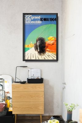 Canvas poster Grand Prix Automobile Monaco