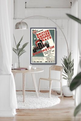 Vintage poster British Empire Trophy Race Grand Prix Poster