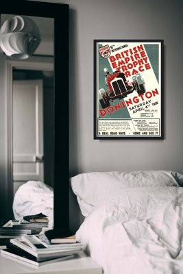 Vintage poster British Empire Trophy Race Grand Prix Poster