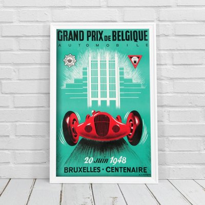 Wall art Grand Prix De Belgique Automobile