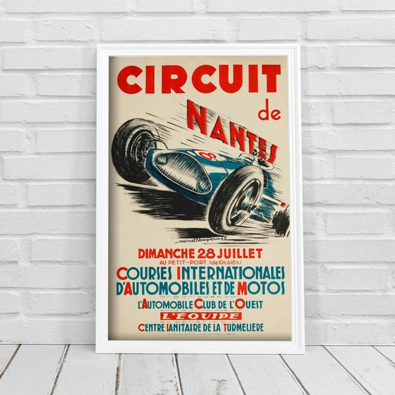 Poster Circuit de Nantes Grand Prix