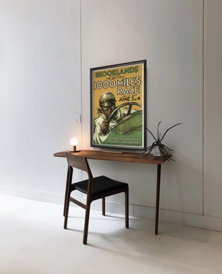 Poster Grand Prix Poster Brooklands The British Miles Race