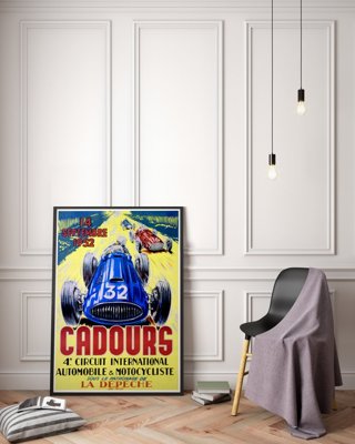 Wall art Cadours Circuit International Automobile Grand Prix