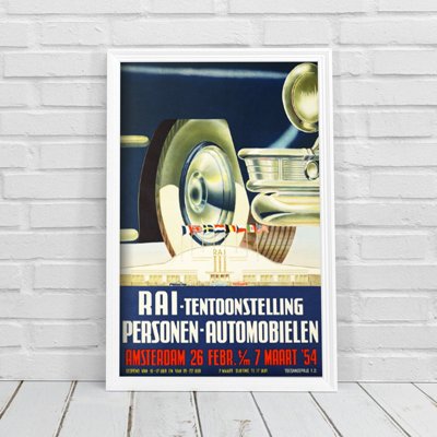 Poster Car Show Amsterdam