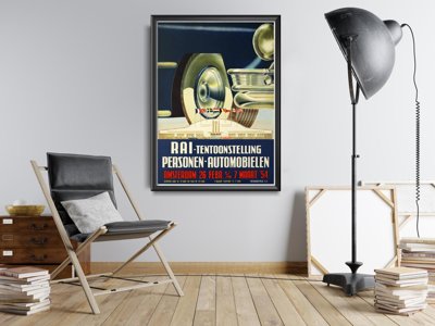 Poster Car Show Amsterdam