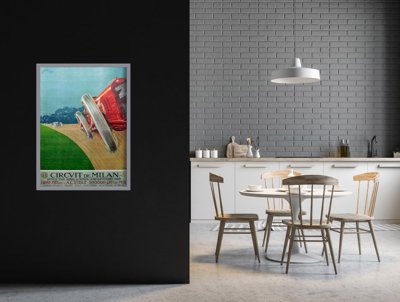 Poster Grand Prix Poster Circvit de Milan Grand Prixde L’A.C d’Italie
