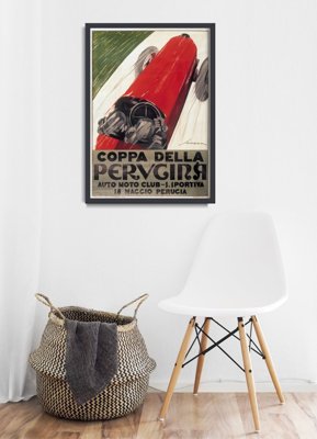 Vintage poster Grand Prix Poster Coppa della Perugina Federico Seneca