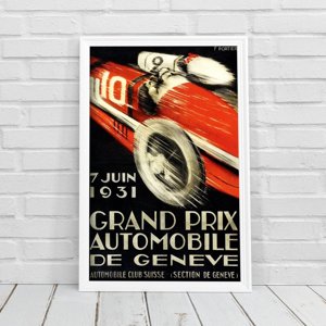 Poster Grand Prix Automobile de Geneve