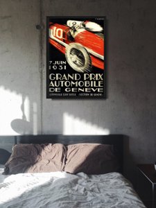 Poster Grand Prix Automobile de Geneve