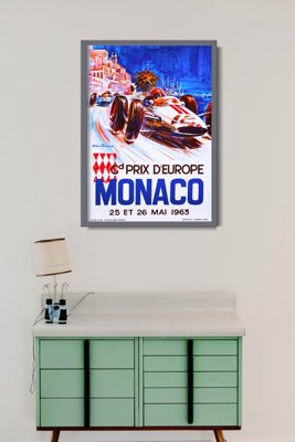 Wall art Grand Prix d’Europe Monaco