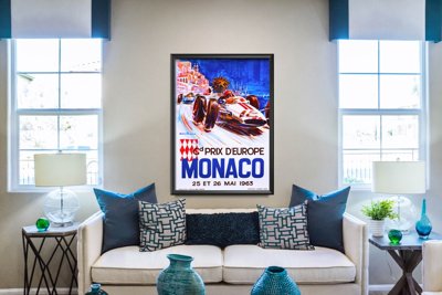 Wall art Grand Prix d’Europe Monaco