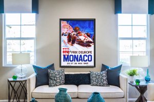 Wall art Grand Prix d’Europe Monaco