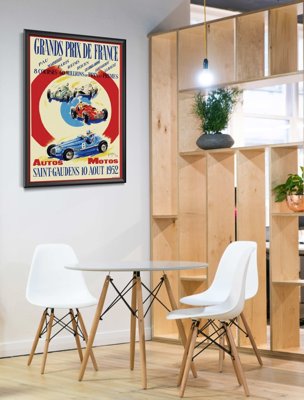 Canvas poster Grand Prix de France