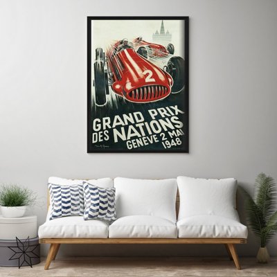 Vintage poster Grand Prix des Nations Geneve