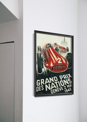 Vintage poster Grand Prix des Nations Geneve