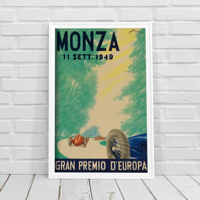 Wall art Grand Prix Monza Gran Premio d’Europa