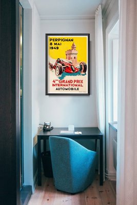 Poster by Raspaut Perpignan eme Grand Prix