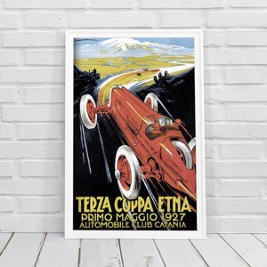 Poster Grand Prix Poster Terza Coppa Etna Primo Maggio