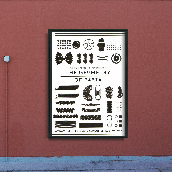 Poster The Geometry Of Pasta