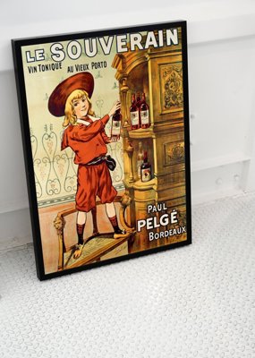 Wall art Le Souverain Advertising Print